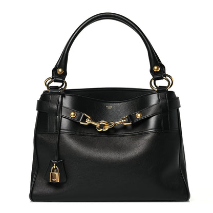 Celine Supple Calfskin Medium Annabel Black 1 of 13