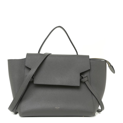 Celine Grained Calfskin Small Belt Bag Grey 1 of 17