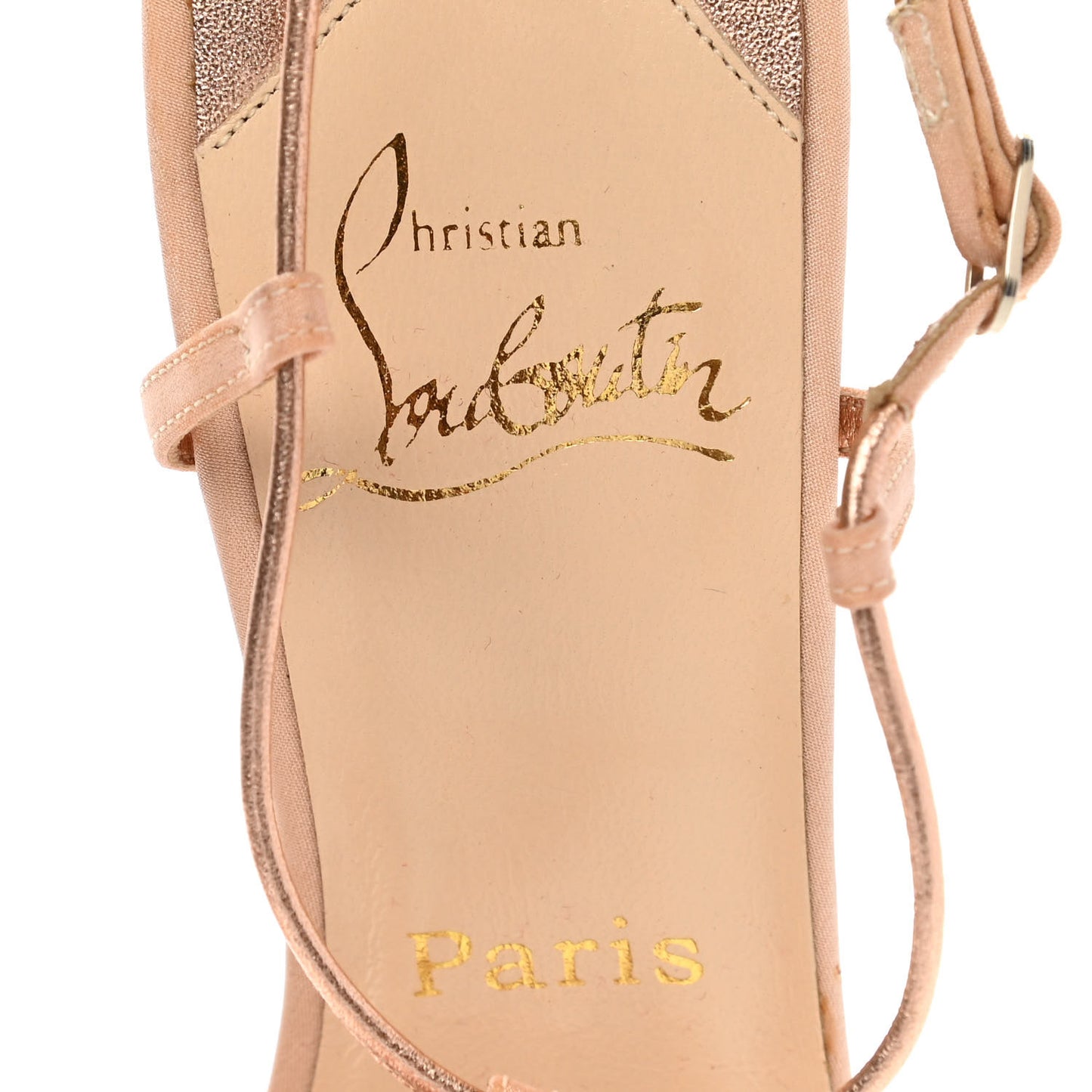 Margarita Embellished 100 Sandals 38 Nude