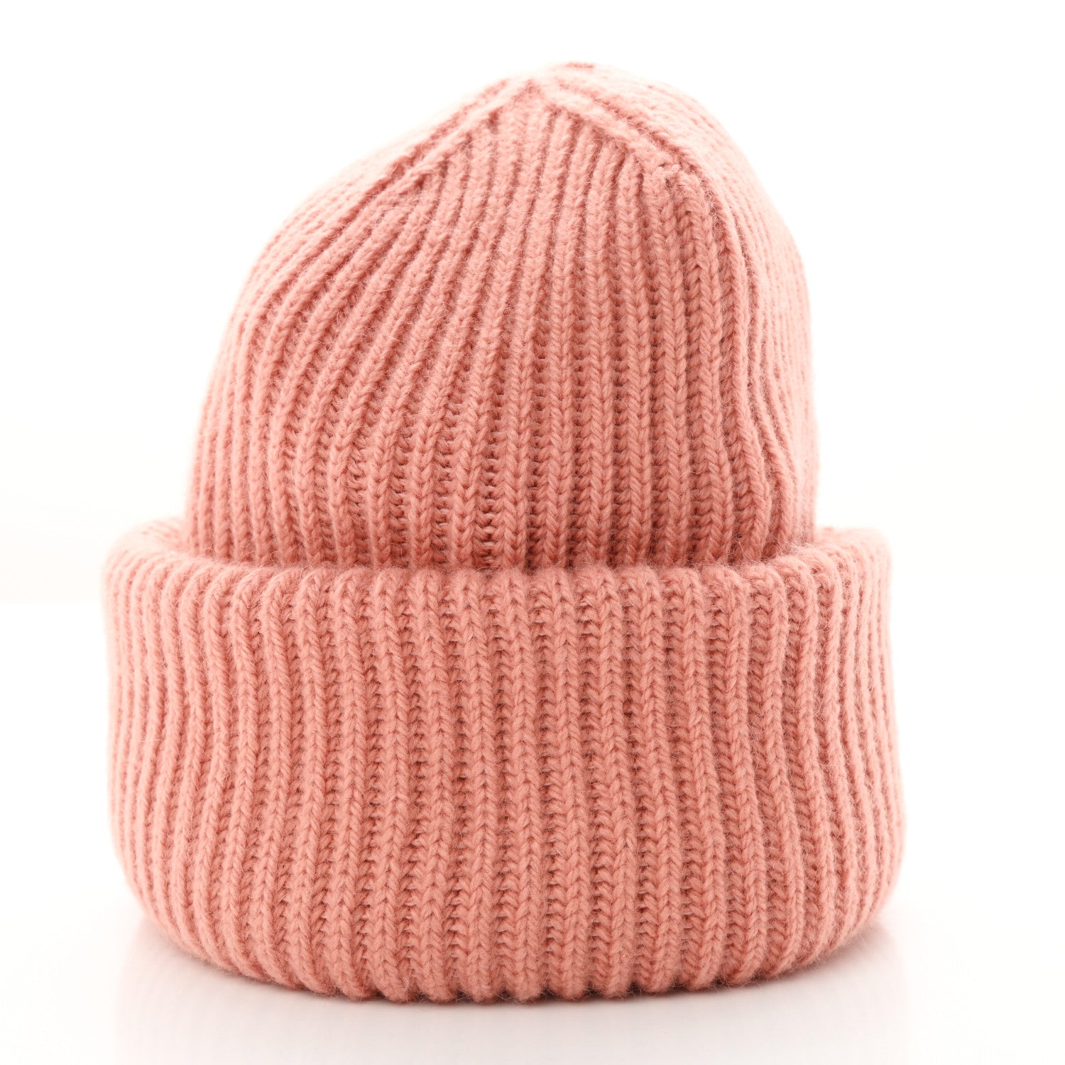 Hermes Cashmere Jersey Knit Filipa Beanie Hat S Rose Quartz 4 of 8