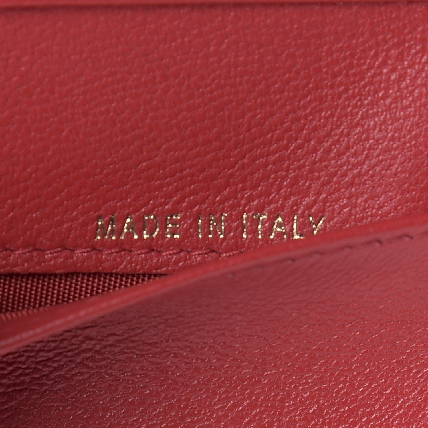 Chanel Lambskin Quilted Small 19 Flap Wallet Red 8 of 14