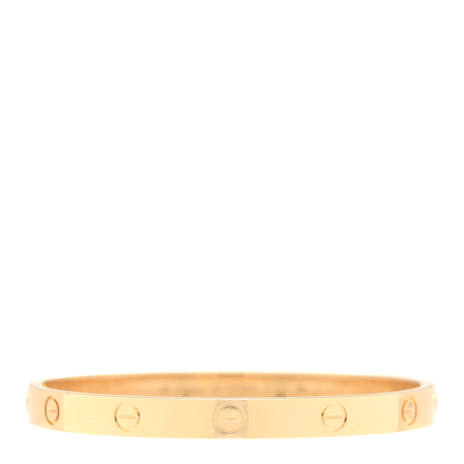 Cartier 18K Yellow Gold LOVE Bracelet 18 1 of 6