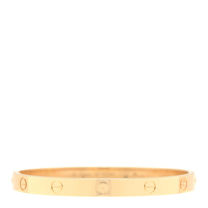 Cartier 18K Yellow Gold LOVE Bracelet 18 1 of 6