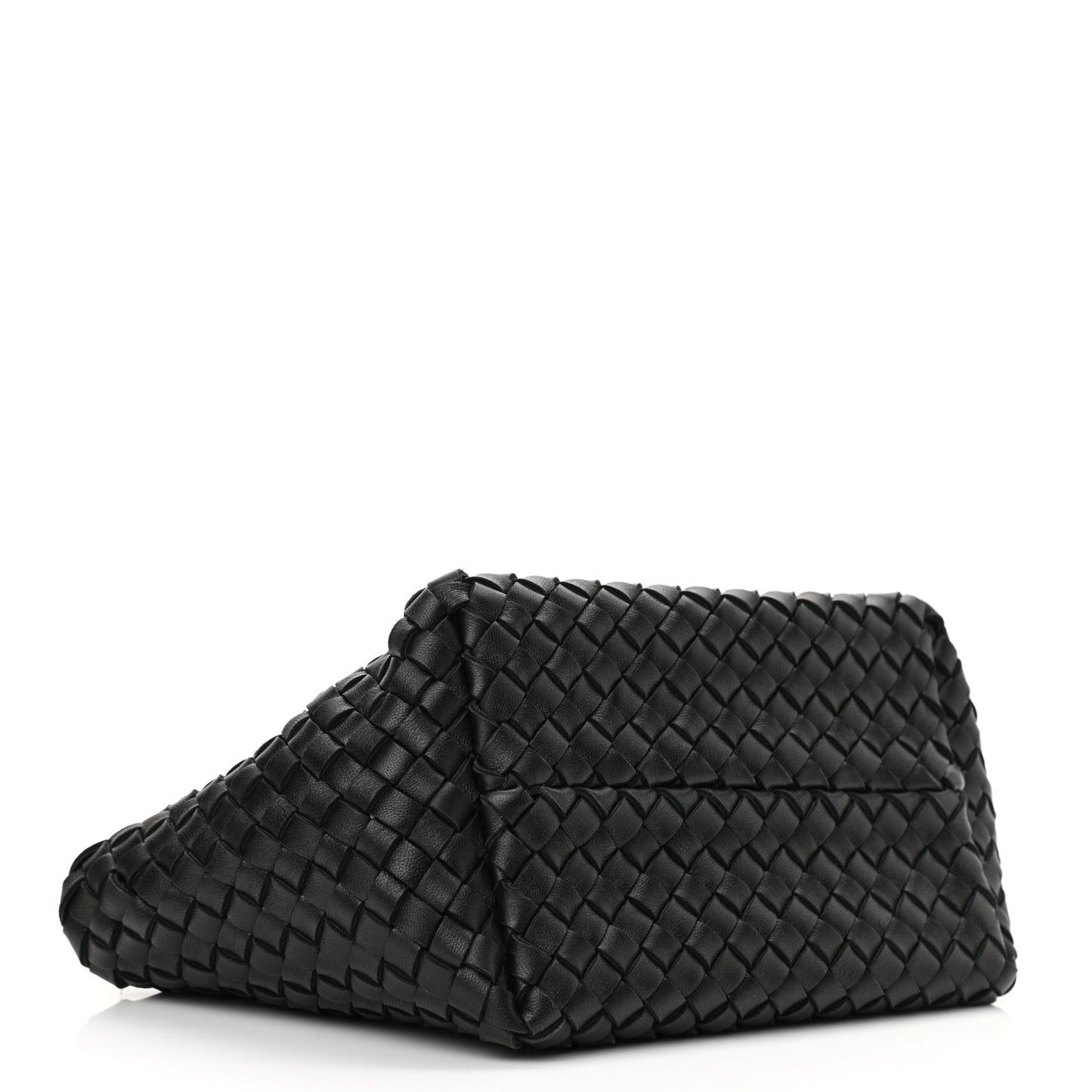 Nappa Intrecciato Mini Cabat Black