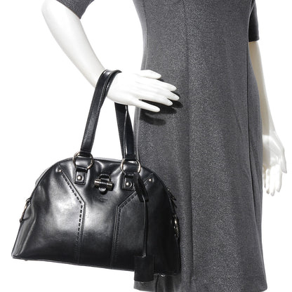 Saint Laurent Leather Medium Muse Black 2 of 7