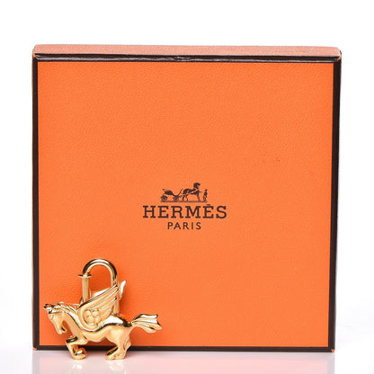 Hermes Pegasus Cadena Lock Gold 4 of 4