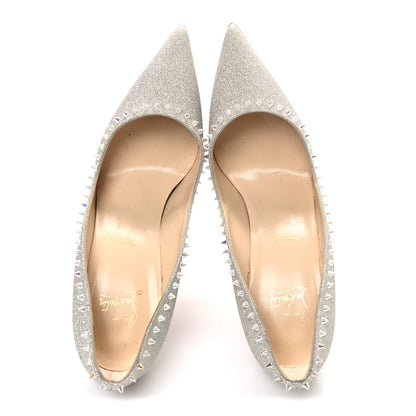 Christian Louboutin Glitter Anjalina 100 Pumps 40.5 Sunset 2 of 12