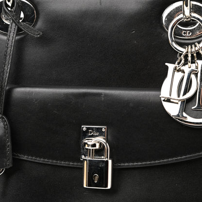Christian Dior Box Calfskin Lady Dior Pouch Tote Black 11 of 15