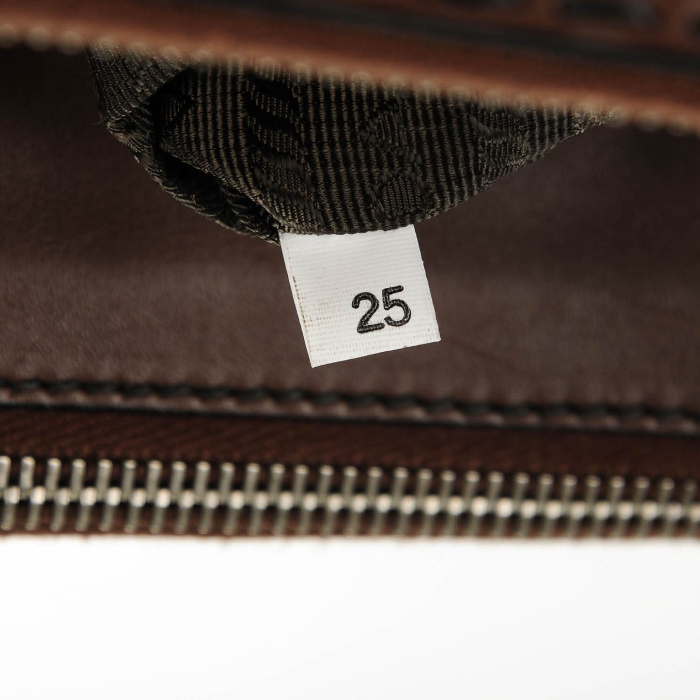 City Calf Hand Stitched Large Galleria Double Zip Tote Cacao Black