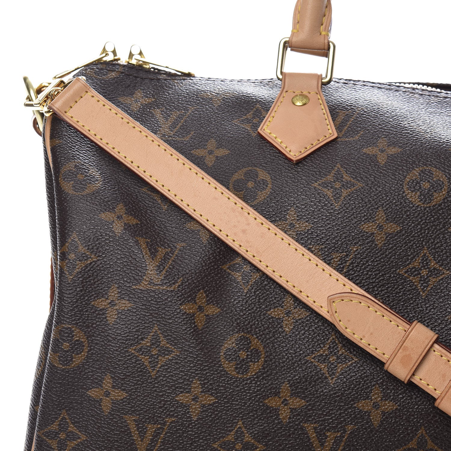 Louis Vuitton Monogram Speedy Bandouliere 35 10 of 12
