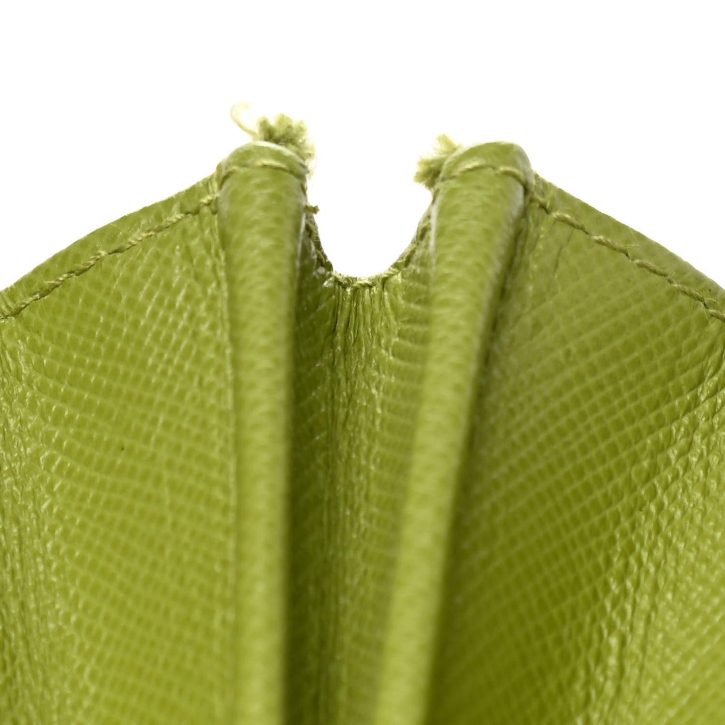 Tessuto Nylon Zip Around Wallet Green