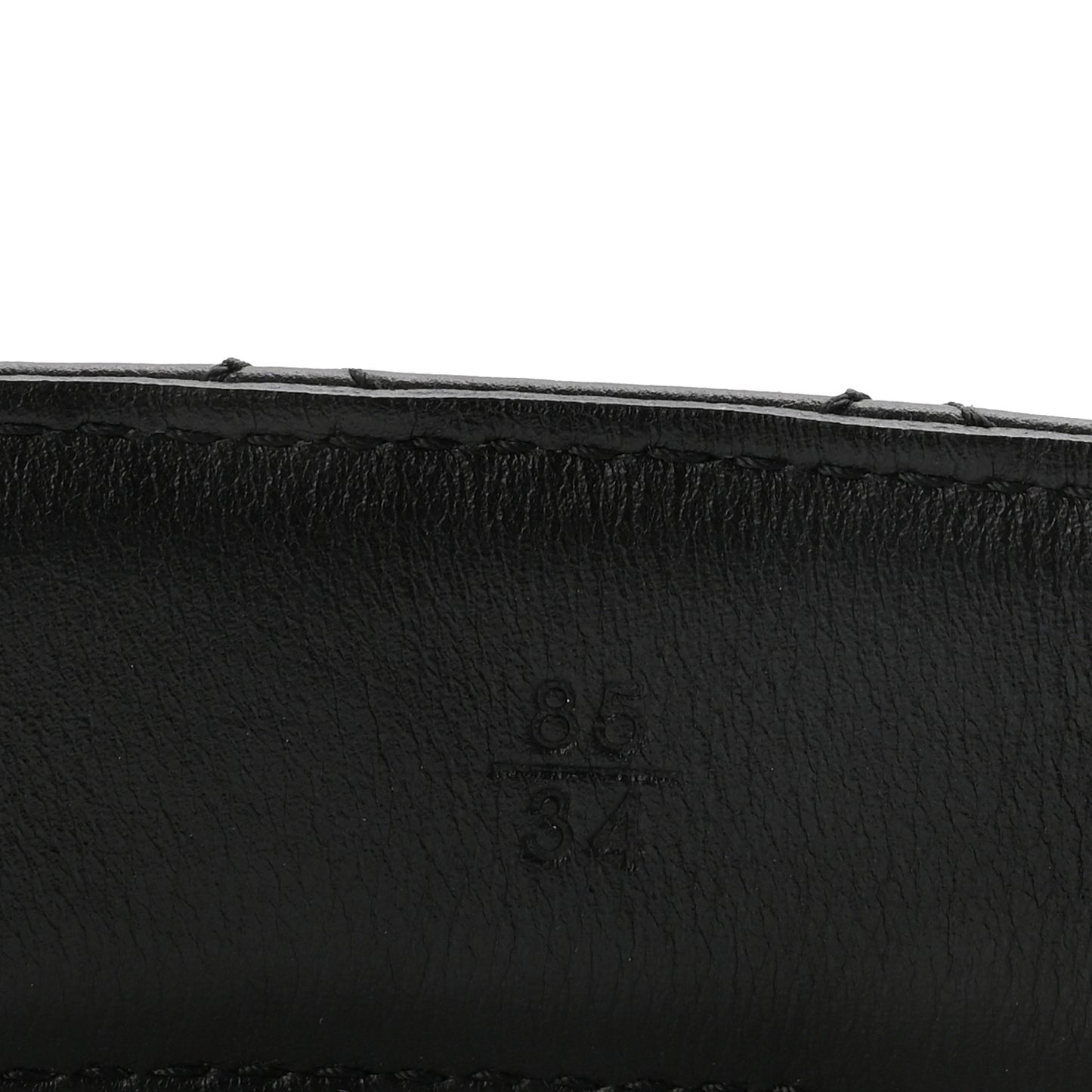 Lambskin Quilted CC Chain Belt 85 34 Black
