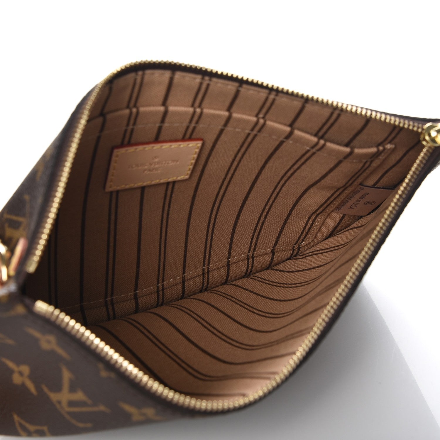 Louis Vuitton Monogram Neverfull MM GM Pochette 5 of 8