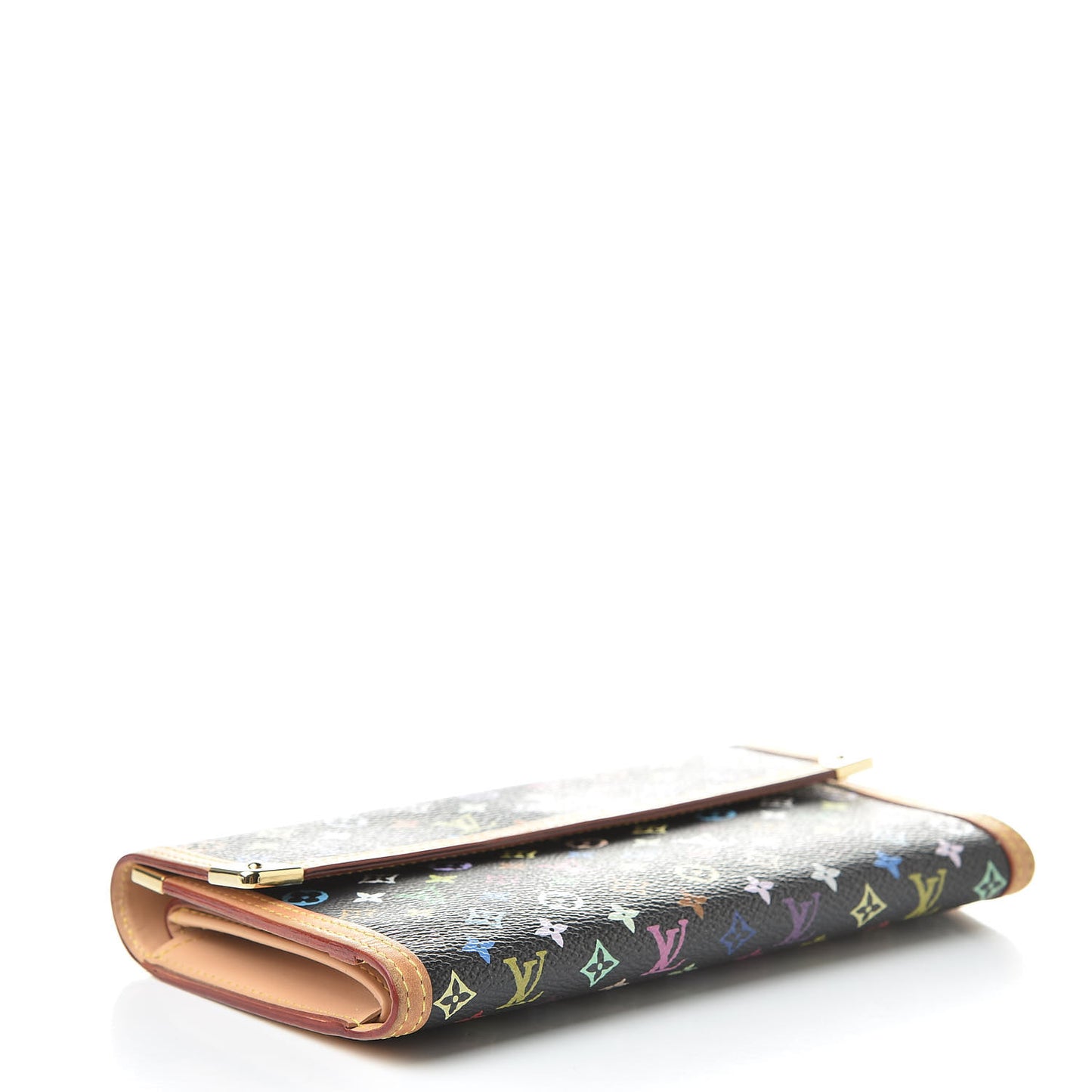 Monogram Multicolor Porte Tresor International Wallet Black