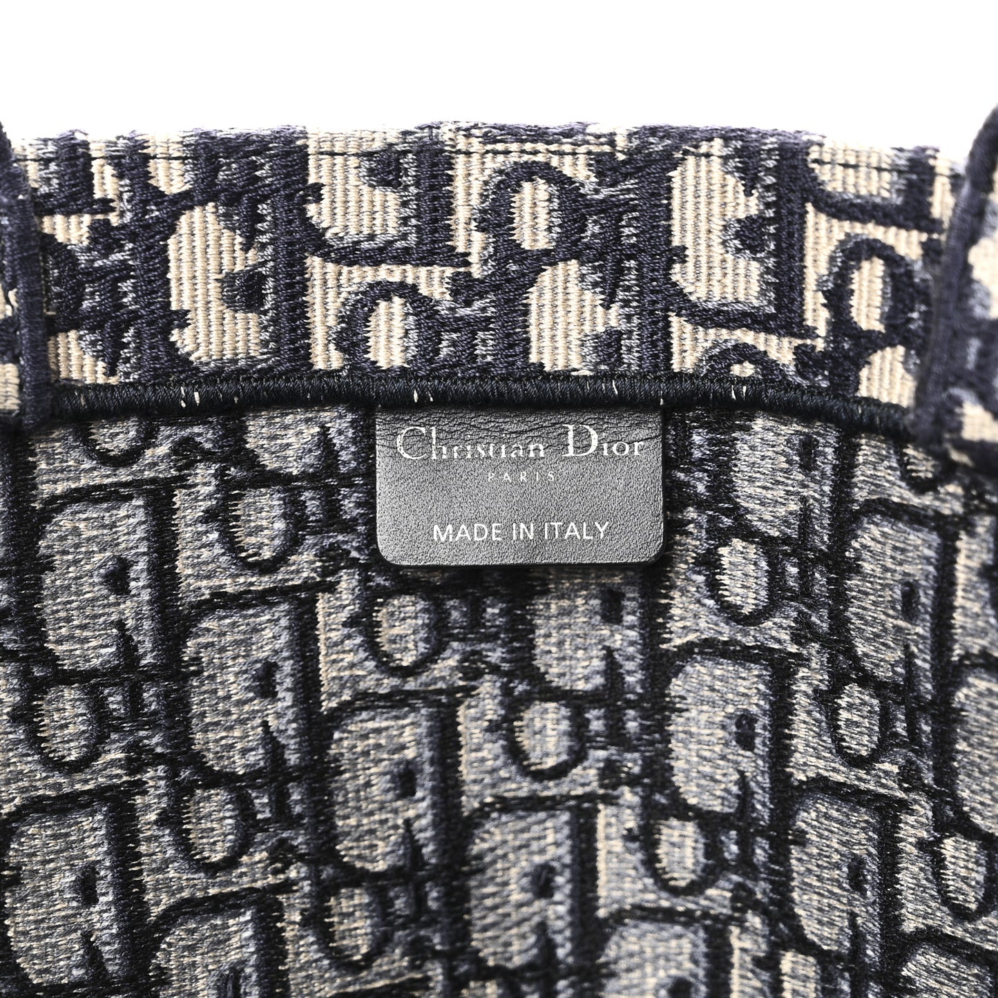 Oblique Large Book Tote Blue Multicolor