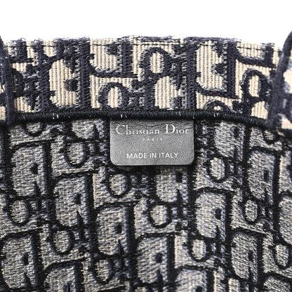 Christian Dior Oblique Large Book Tote Blue Multicolor 6 of 10
