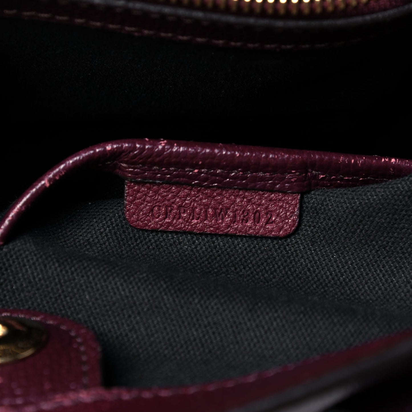 Grainy Calfskin House Check Medium Banner Tote Elderberry