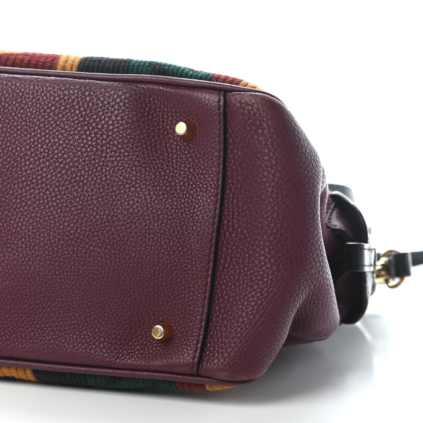Calfskin Tapestry Milverton Satchel Multicolor