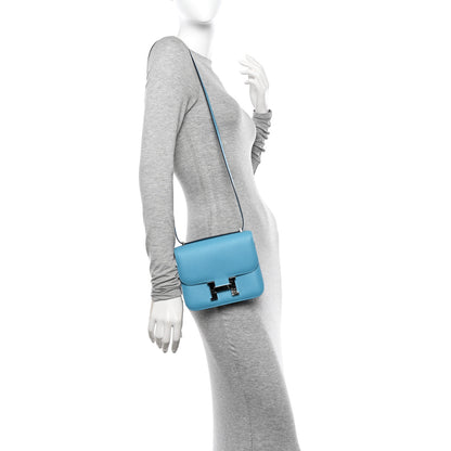 Hermes Swift Constance 18 Bleu Du Nord 2 of 12