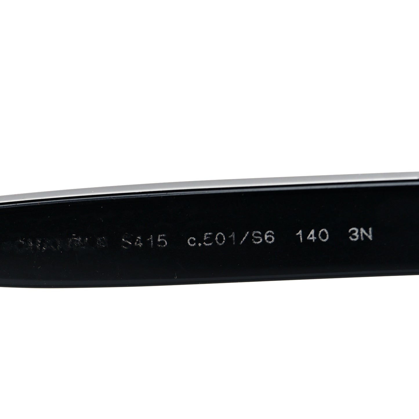 Acetate CC Cat Eye Sunglasses S415 Black