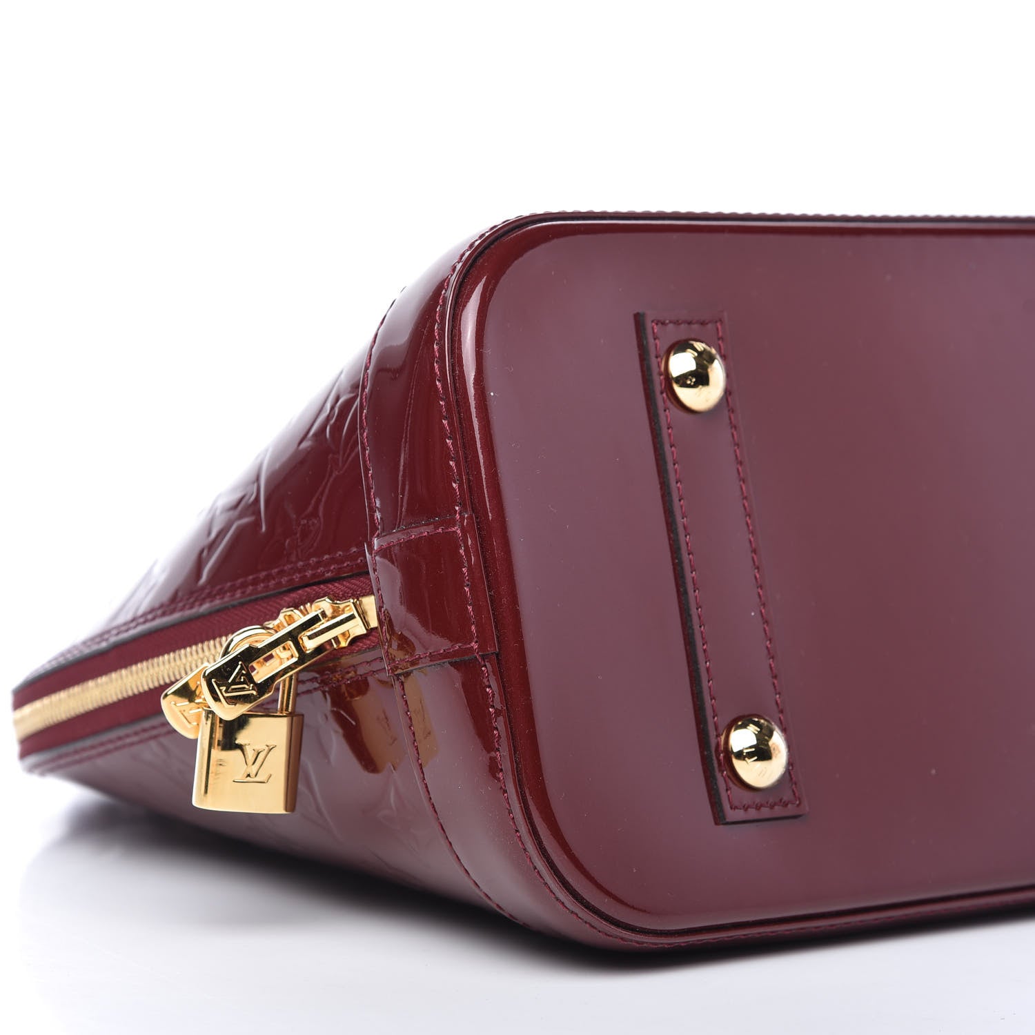 Louis Vuitton Vernis Alma PM Griotte 6 of 8