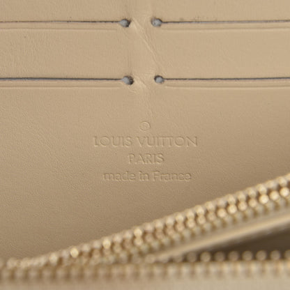 Louis Vuitton Vernis Zippy Wallet Blanc Corail 6 of 10