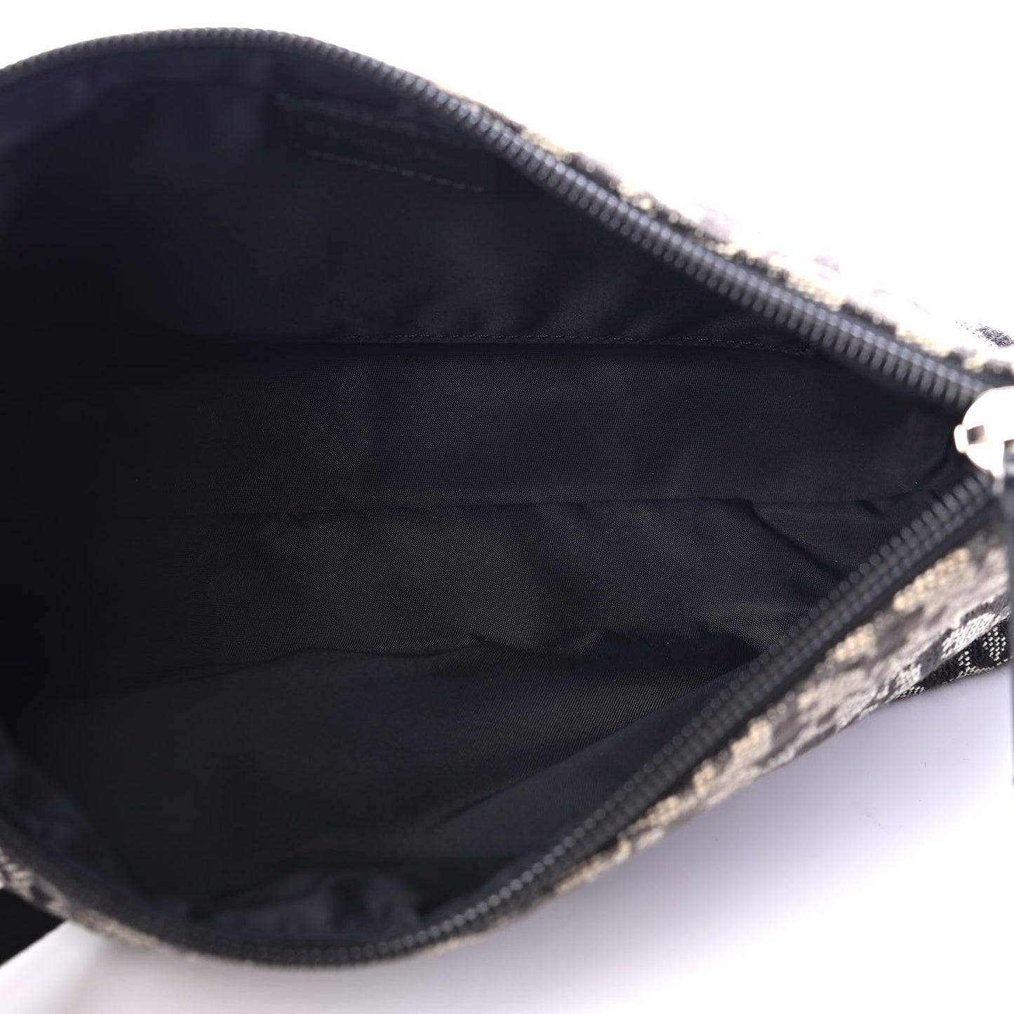 Monogram Shoulder Bag Pochette Black