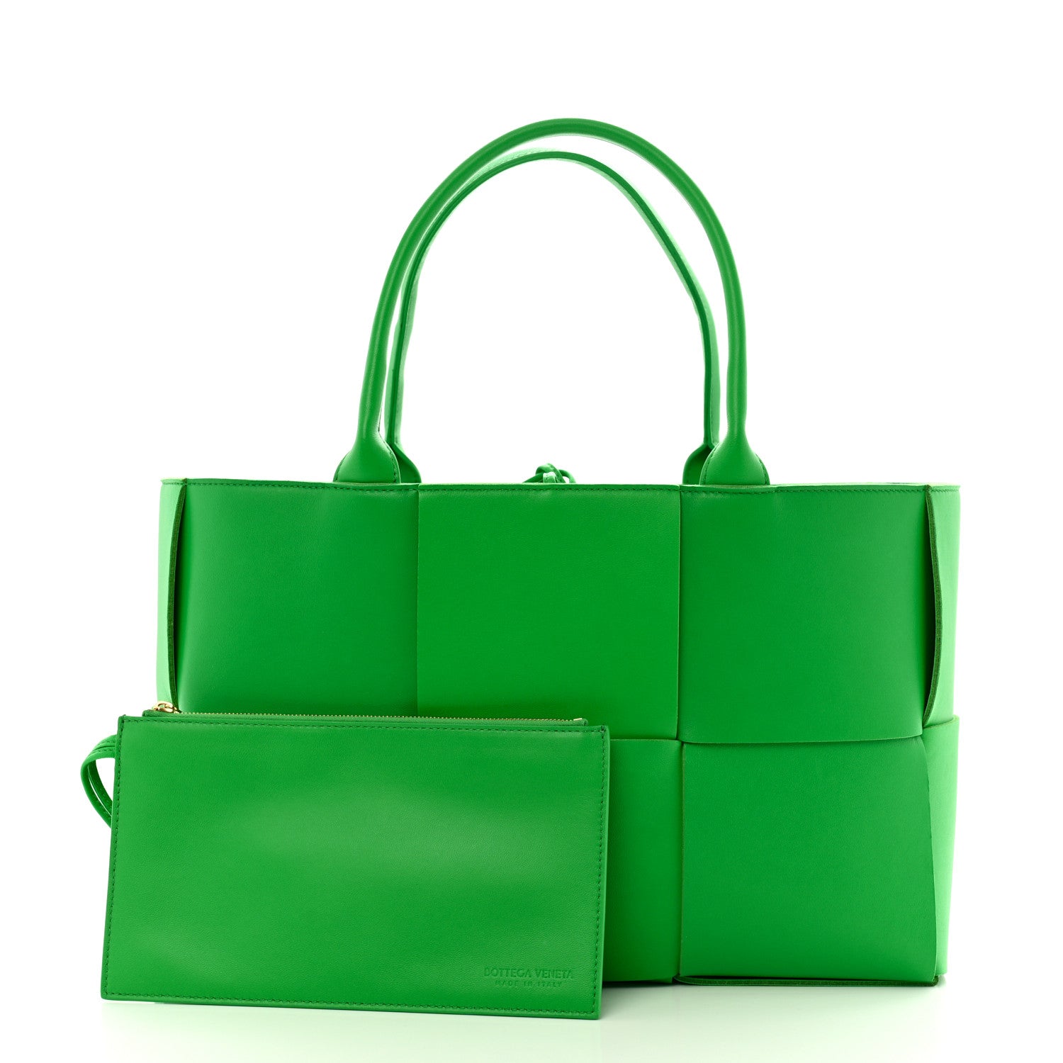 Bottega Veneta Nappa Maxi Intrecciato Medium Arco Tote Parakeet 3 of 11