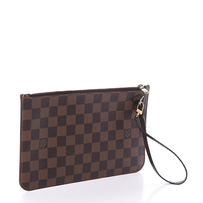 Louis Vuitton Damier Ebene Neverfull MM GM Pochette 2 of 5