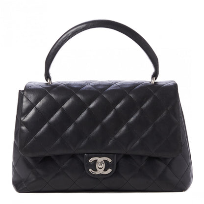 Chanel Lambskin Quilted Medium Kelly Flap Bag Black 1 of 10