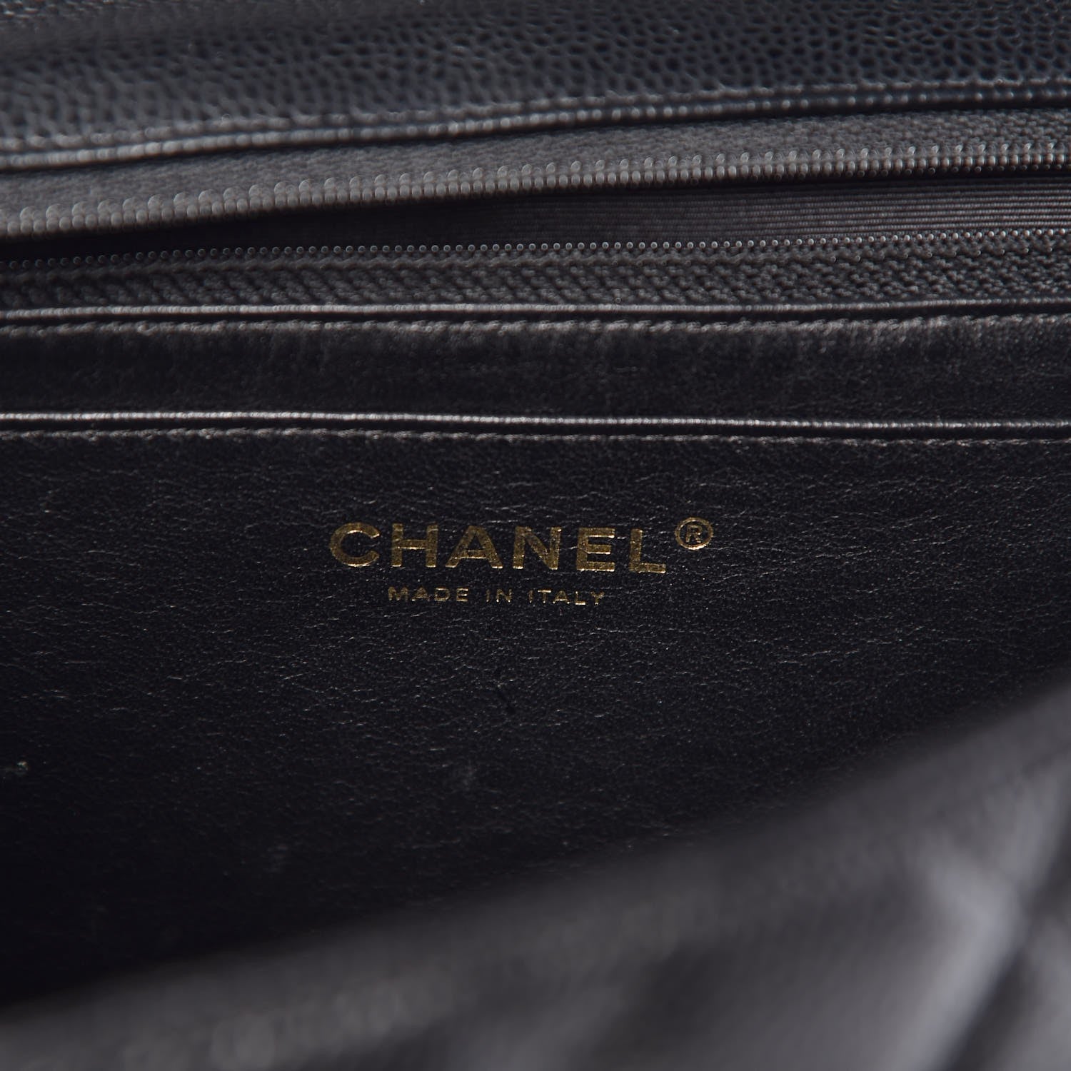Chanel Caviar Quilted Jumbo Single Flap Black 6 of 8