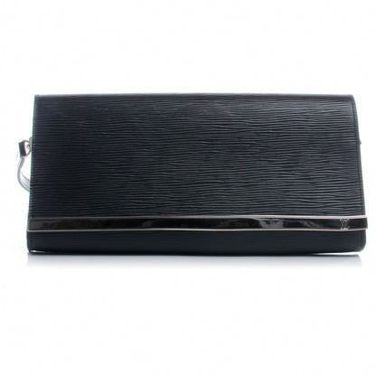 Louis Vuitton Epi Sevigne Clutch Black 1 of 8