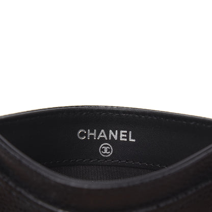 Chanel Caviar Timeless CC Card Holder Black 6 of 9
