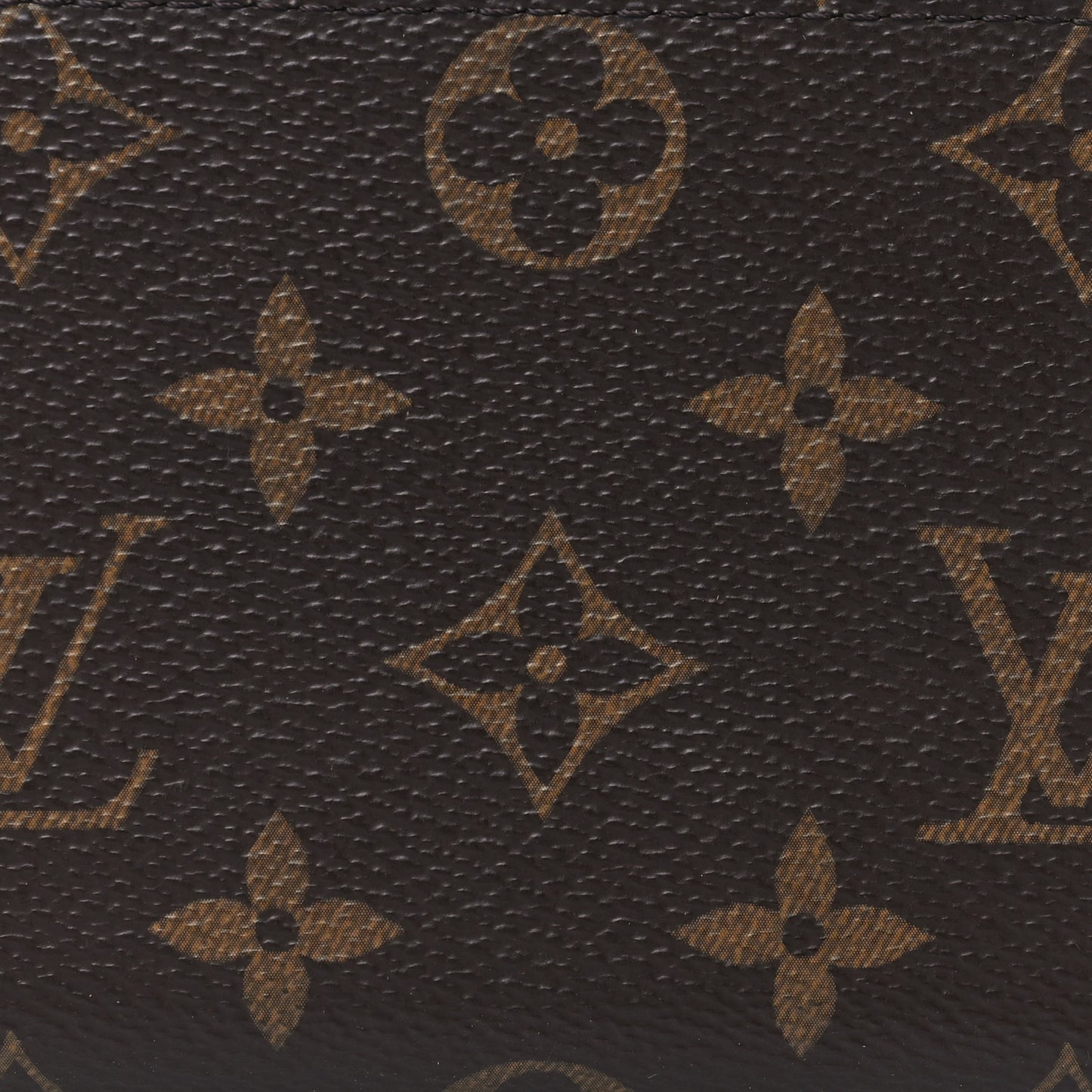 Monogram Clemence Wallet Rose Ballerine