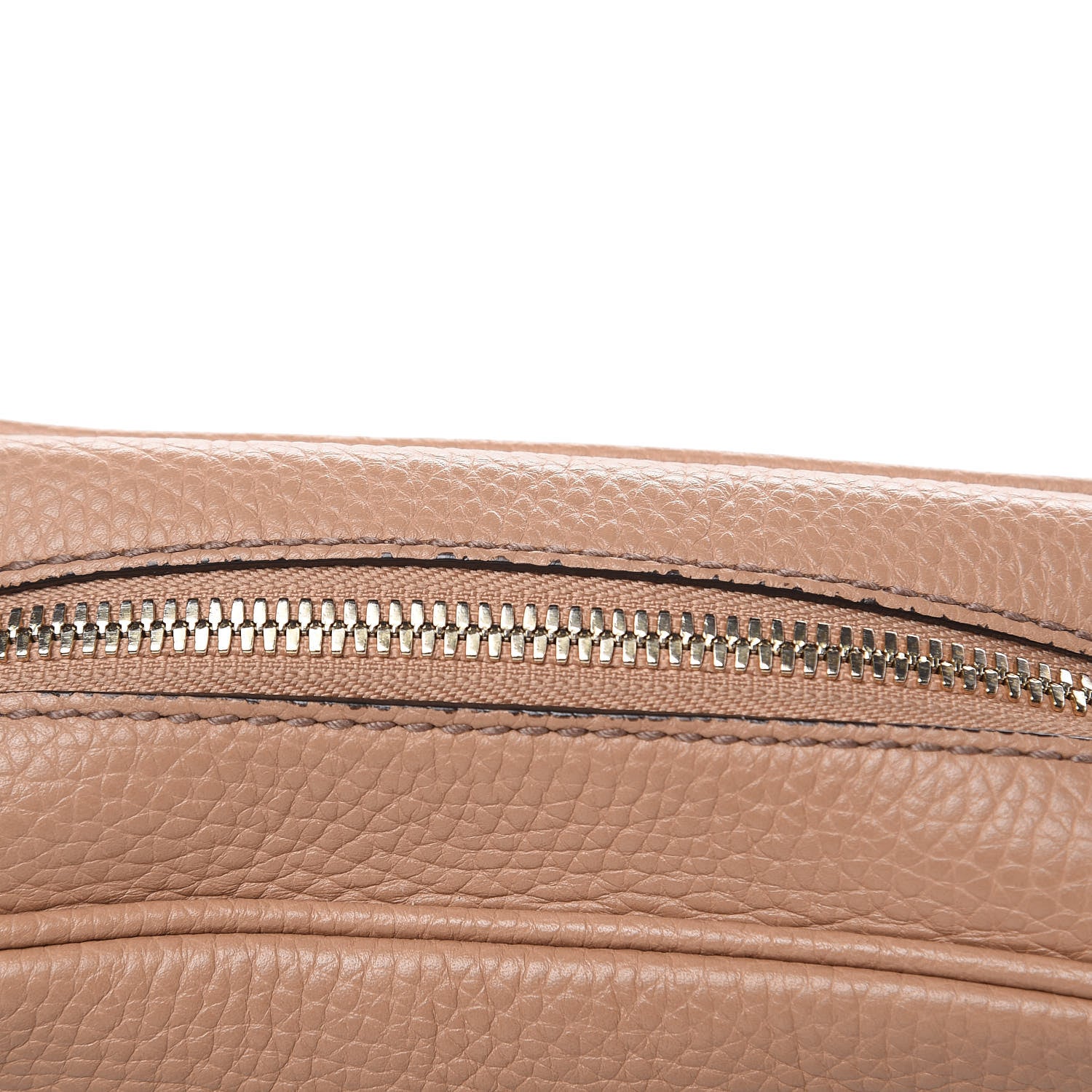 Gucci Pebbled Calfskin Small Soho Disco Bag Rose Beige 10 of 16