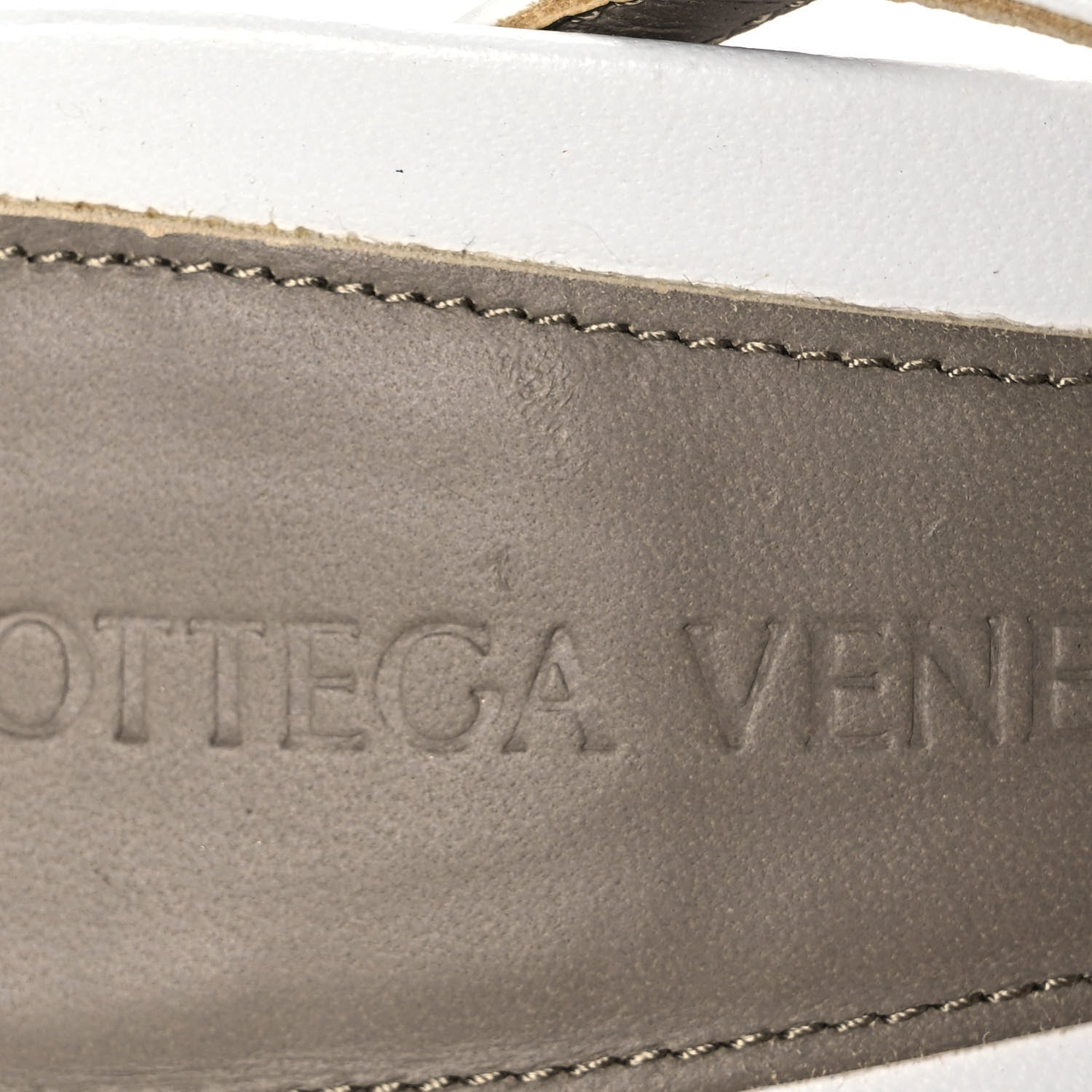 Bottega Veneta Lambskin Stretch Multi Strap 90mm Sandals 39 Optic White 11 of 12