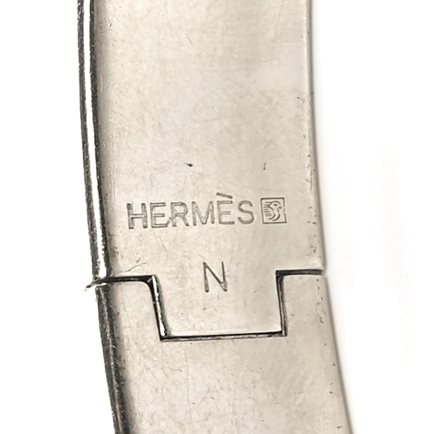Enamel Narrow Clic Clac H Bracelet PM Black