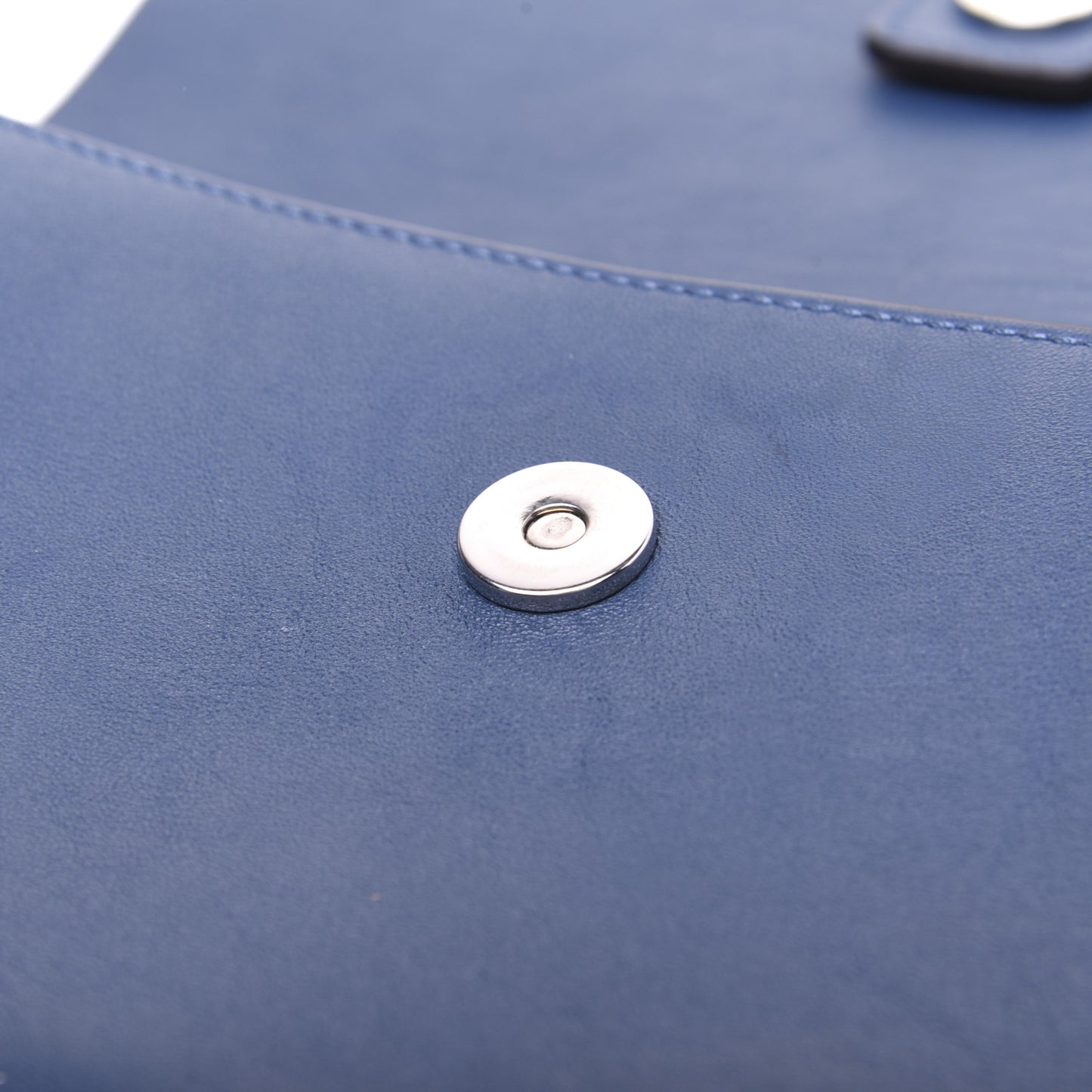 Suede Calfskin Small Faye Shoulder Bag Majolica Blue