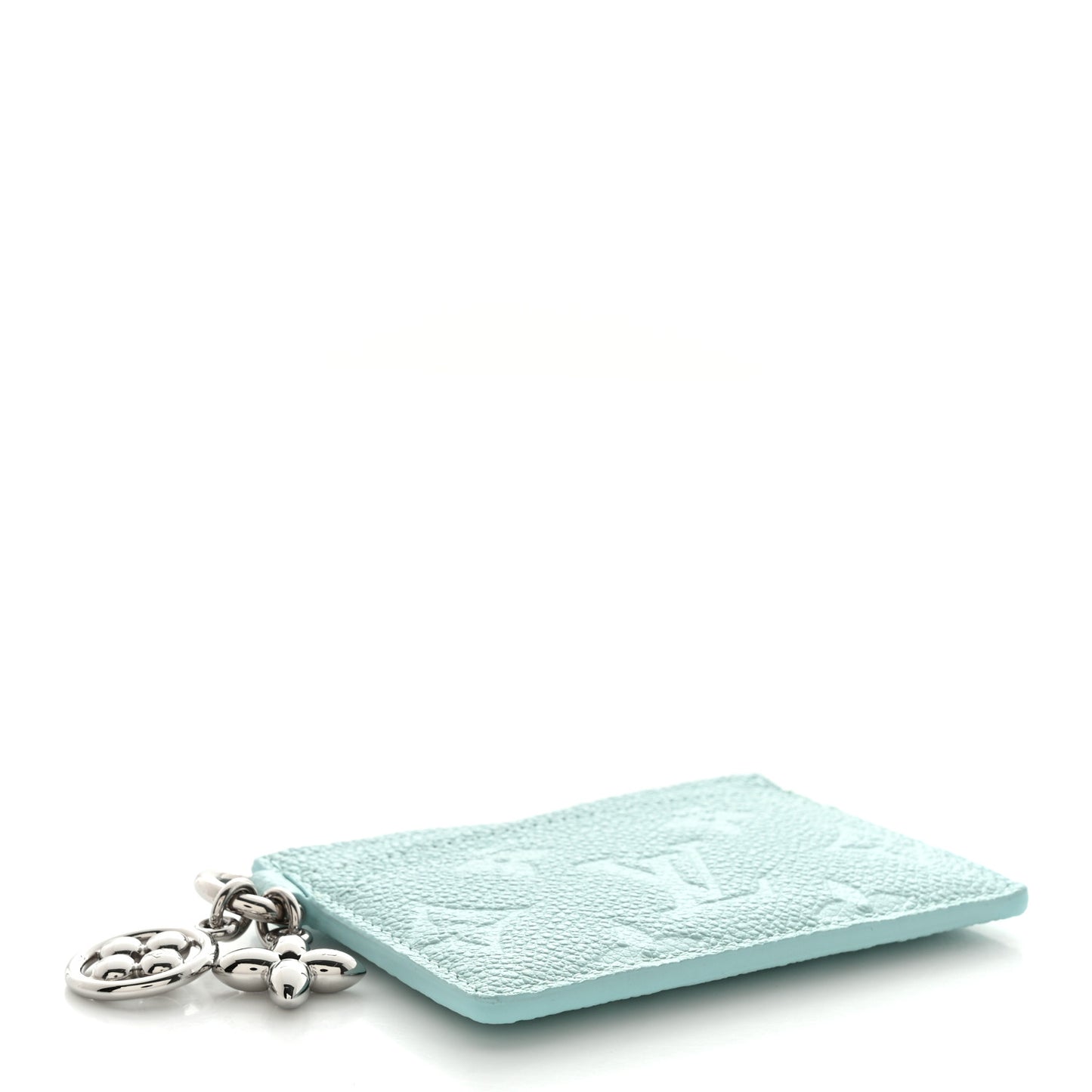 Empreinte Monogram LV Charms Card Holder Pearly Lagoon Turquoise