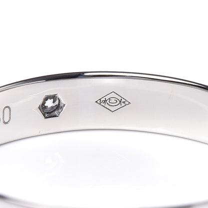 Cartier Platinum Diamond 3mm C De Cartier Wedding Band Ring 47 4 6 of 6