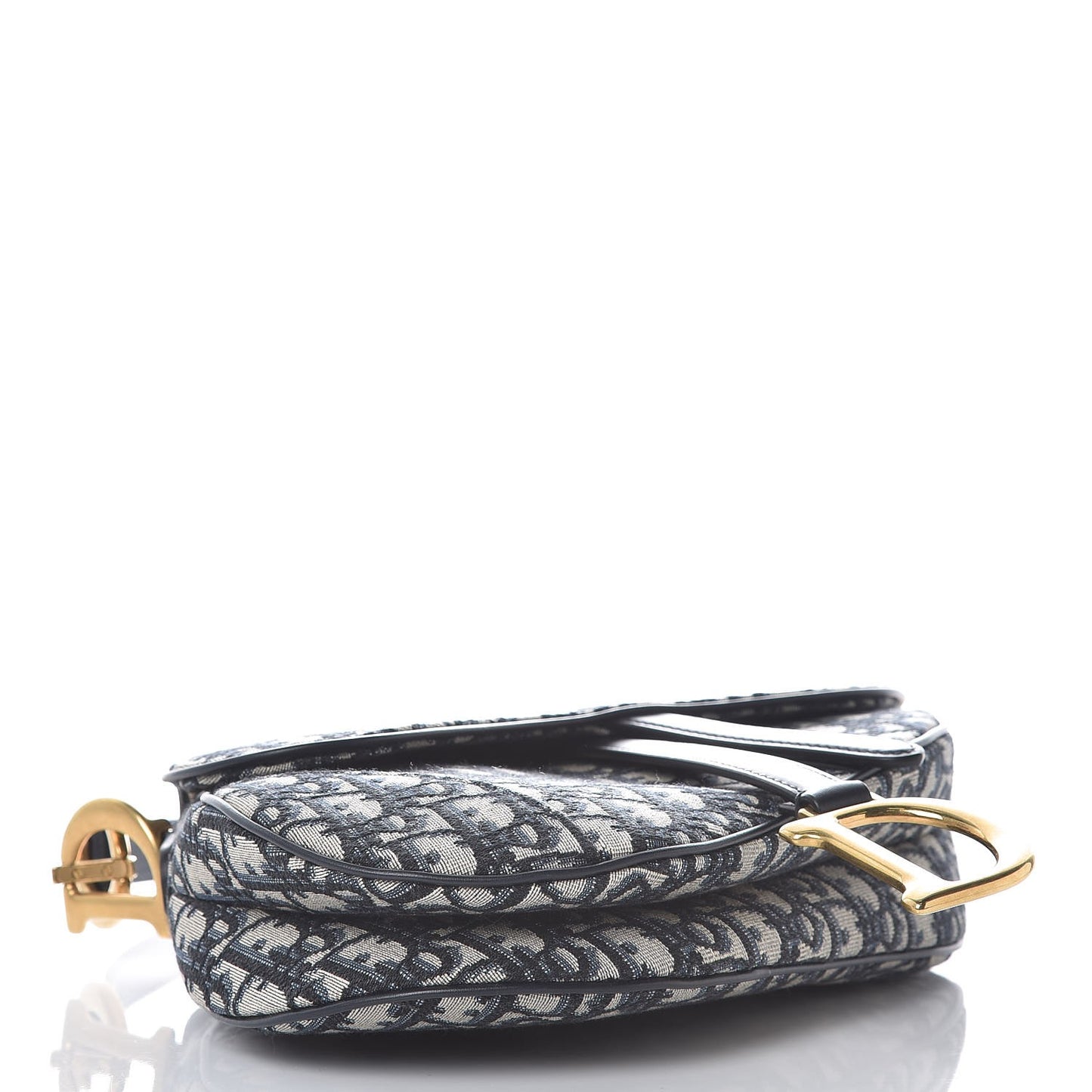 Oblique Saddle Bag Blue