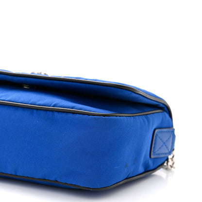 Alexander McQueen Nylon Skull Camera Crossbody Bag Royal Blue 11 of 12