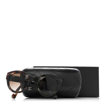 Chanel Acetate Polarized Butterfly Sunglasses 5371 Tortoise 9 of 9