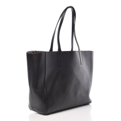 MCM Grained Calfskin Medium Reversible Wandel Tote Black 5 of 11