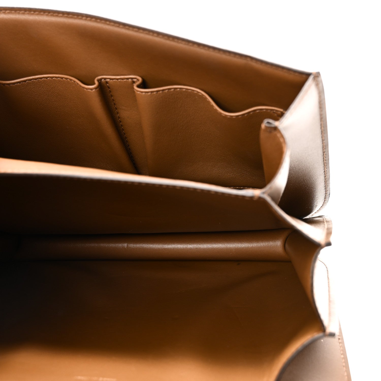Celine Box Calfskin Medium Classic Box Flap Bag Camel 5 of 10