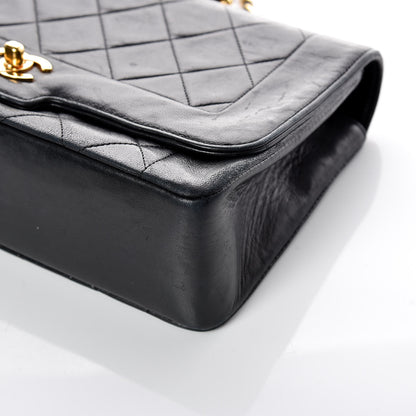 Chanel Lambskin Quilted Medium Single Flap Black 15 of 21