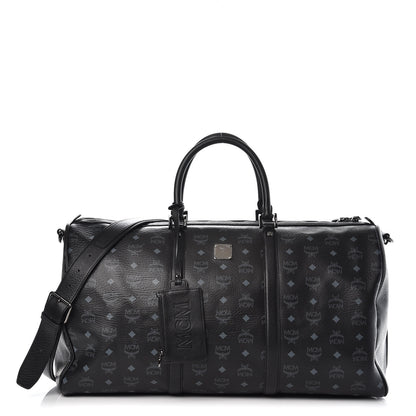 MCM Visetos XLarge Traveler Weekender Bag Black 1 of 11