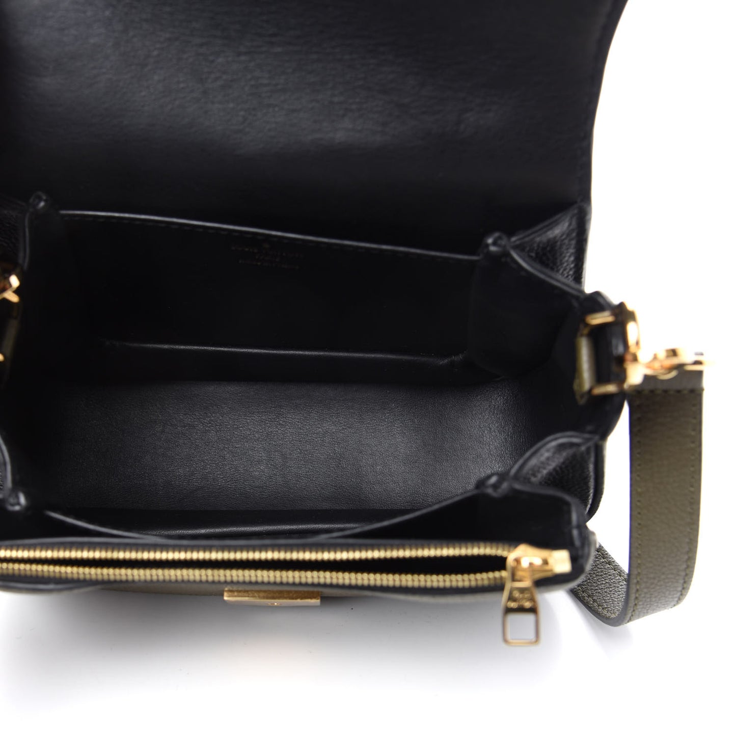 Grained Calfskin Vivienne NM Kaki