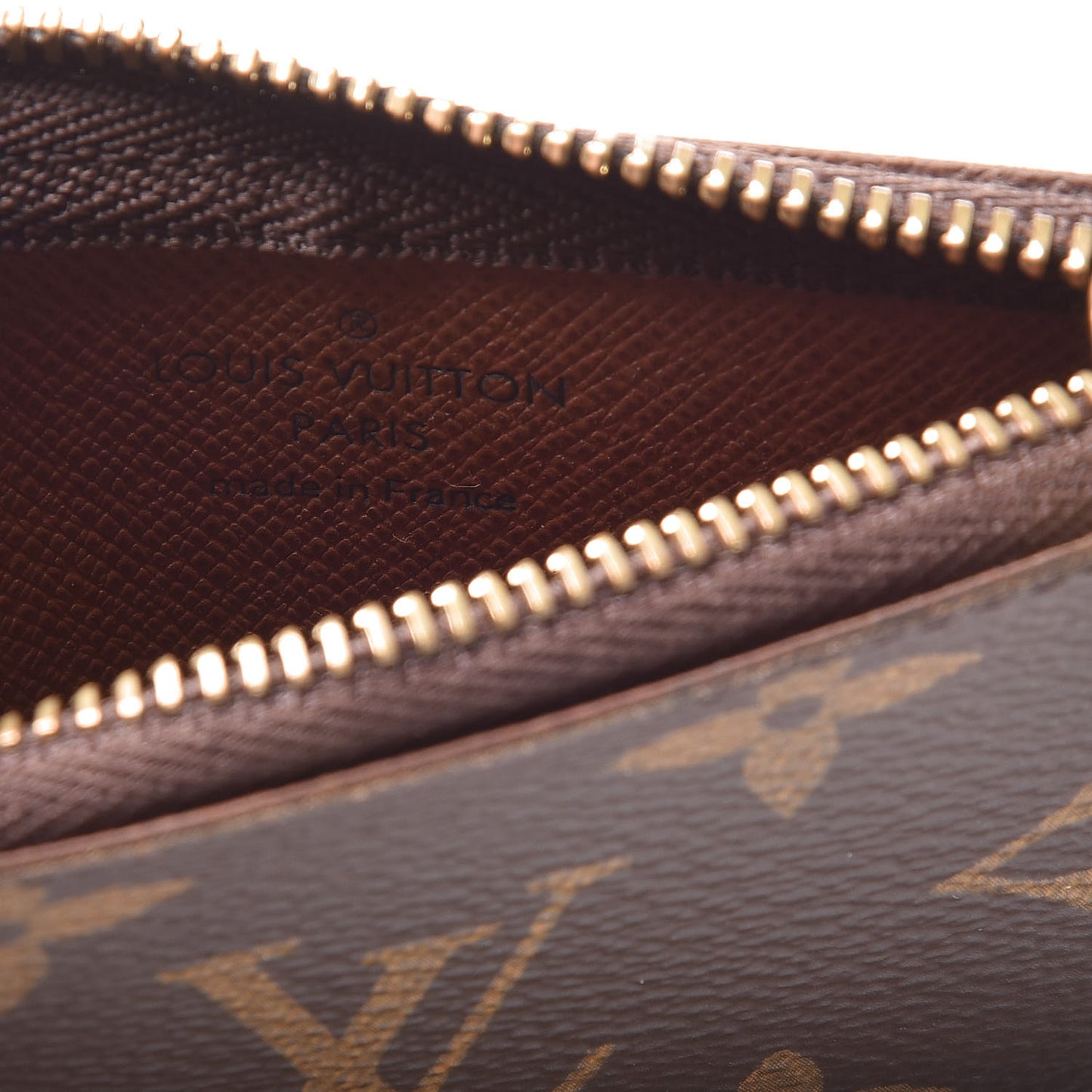 Monogram Key Pouch