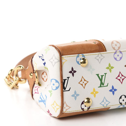 Louis Vuitton Monogram Multicolor Beverly MM White 6 of 10